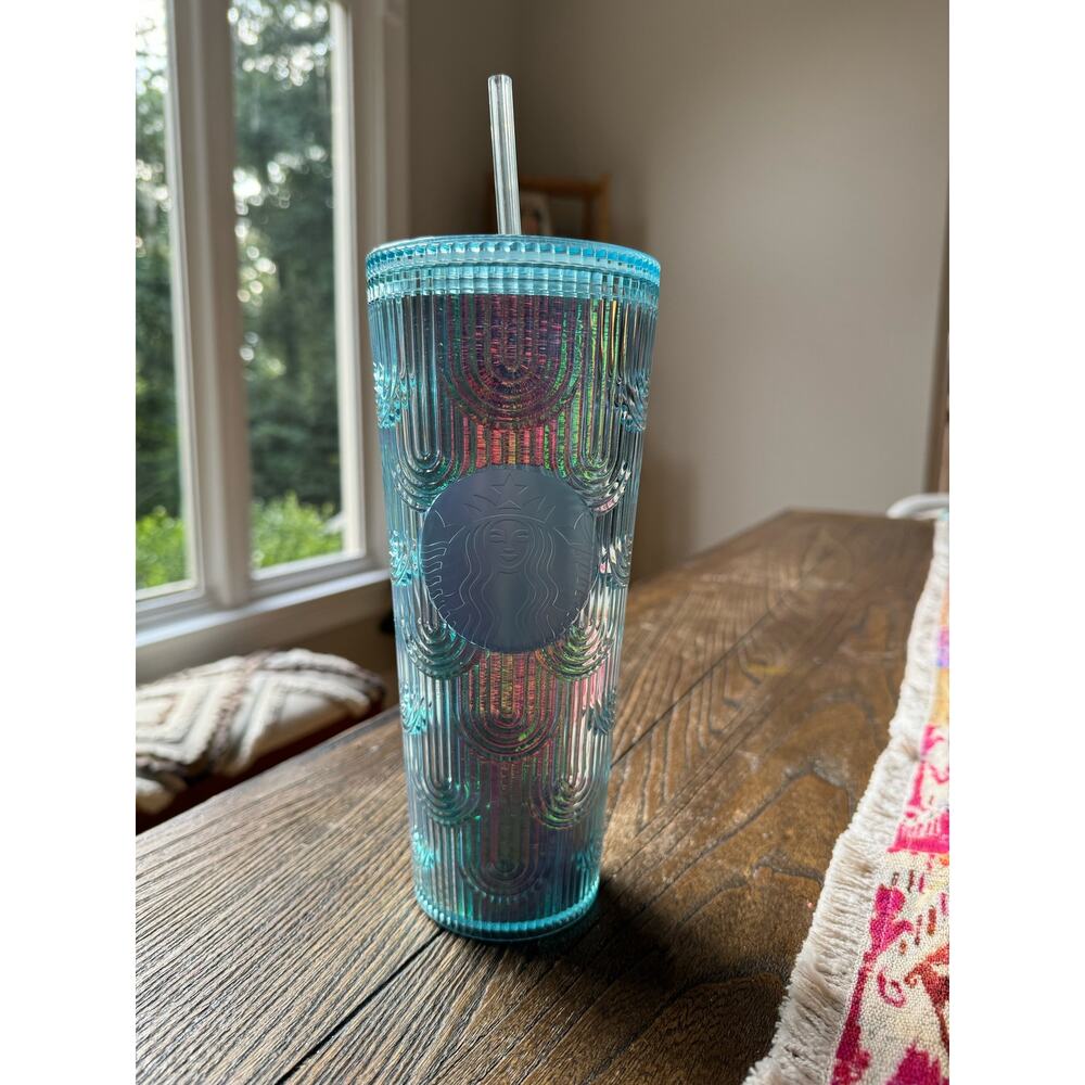 Starbucks Iridescent Tumbler 24 NWT